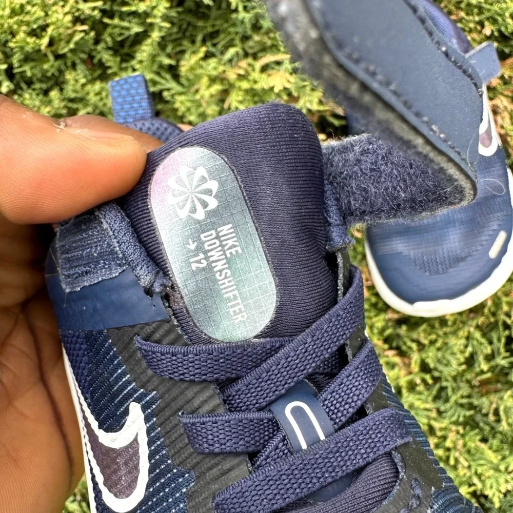 Nike Downshifter 12 Next Nature Toddler Sneakers Size 7 Midnight Navy Blue Shoes
